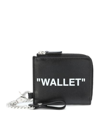 Off-white Quote Leather Wallet