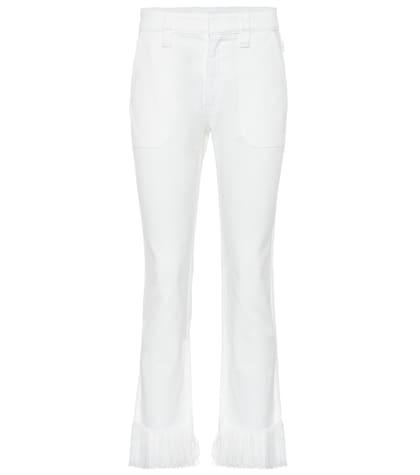 Chlo High-waisted Cropped Jeans