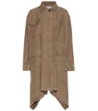 Gianvito Rossi Cotton And Linen Coat
