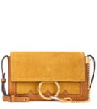 Altuzarra Faye Small Suede And Leather Crossbody Bag