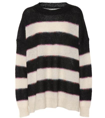 Roksanda Reece Striped Mohair-blend Sweater