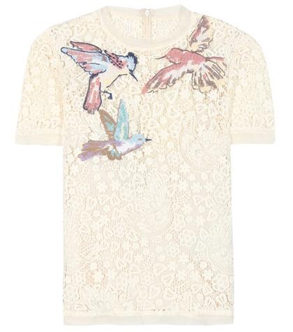 Church's Embroidered Lace Blouse