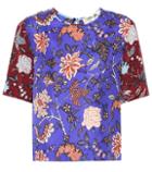 Balenciaga Floral-printed Silk Shirt