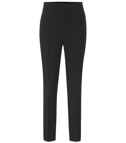 Rick Owens Austin Wool-blend Mid-rise Pants