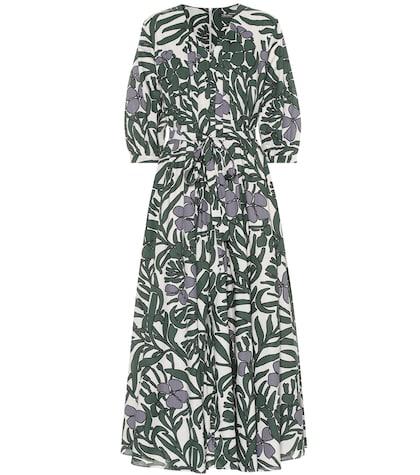 S Max Mara Edita Floral Cotton Dress