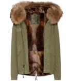 Mr & Mrs Italy Fur-lined Cotton Coat