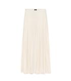 Salvatore Ferragamo Abbot Crêpe De Chine Skirt