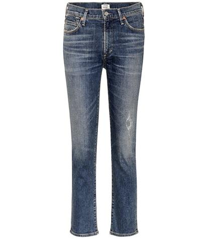 Jw Anderson Cara High-waisted Cropped Jeans