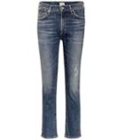 Jw Anderson Cara High-waisted Cropped Jeans