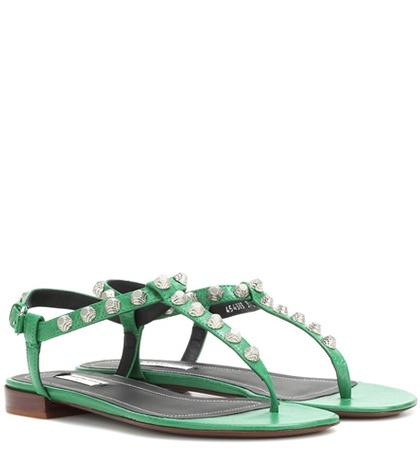 Marni Classic Studded Leather Sandals
