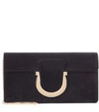 The Row Velvet Clutch