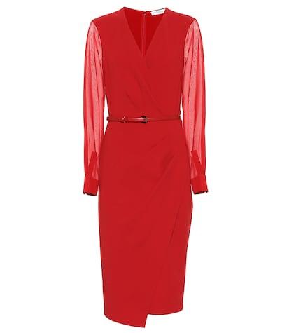 Max Mara Manuel Stretch Wool Dress