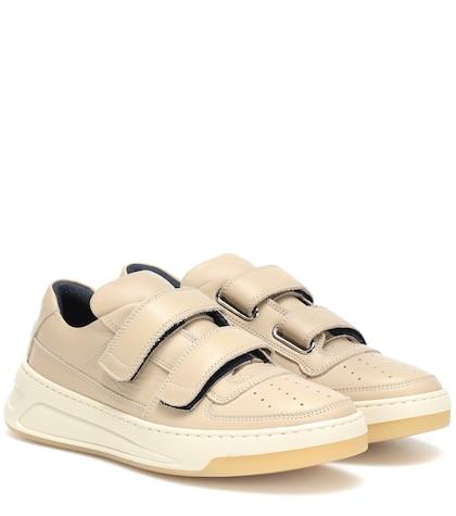 Alexander Mcqueen Steffey Leather Sneakers