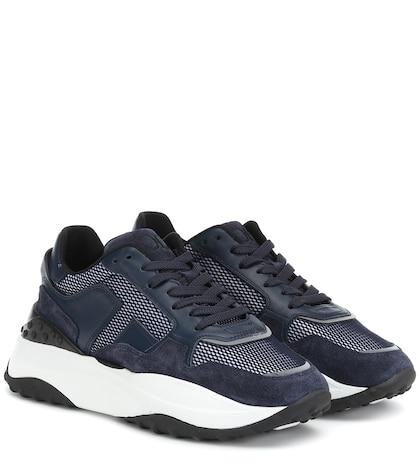 Jw Anderson Leather And Nubuck Sneakers