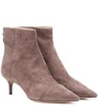 Alexandre Birman Exclusive To Mytheresa.com – Kittie Suede Ankle Boots