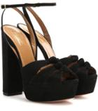 Teatum Jones Mira Plateau 140 Suede Sandals