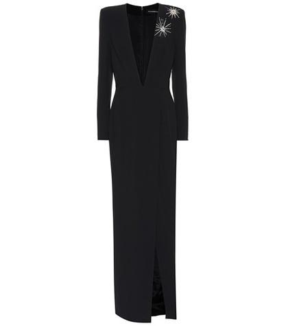 Jw Anderson Embellished Long-sleeved Gown