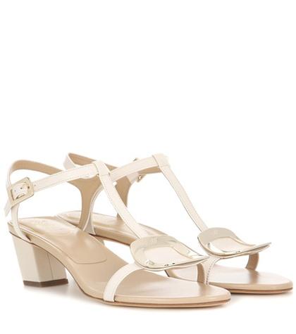 Kayu Chips Leather Sandals