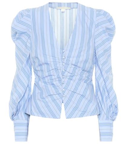 Jonathan Simkhai Striped Cotton Top