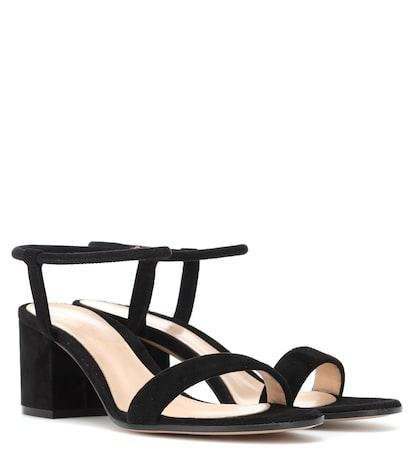 Gianvito Rossi Nikki 60 Suede Sandals