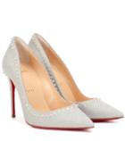 Sophia Webster Mini Anjalina 100 Embellished Glitter Pumps