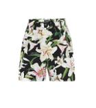 Dolce & Gabbana Floral Cotton-poplin Shorts
