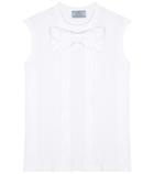 Miu Miu Cotton-jersey Top
