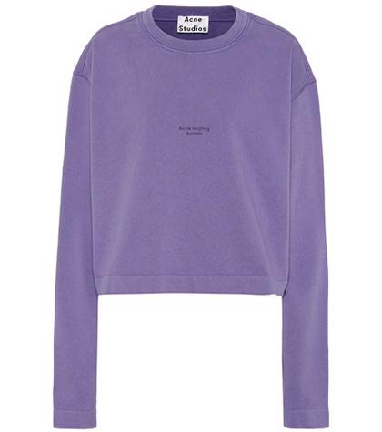 Acne Studios Odice Cotton Jersey Sweatshirt