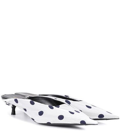 Balenciaga Polka-dot Mules