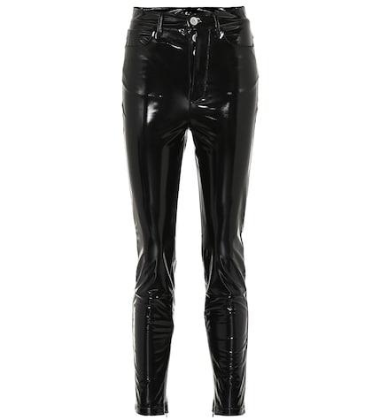 Stella Mccartney High-rise Vinyl Skinny Jeans