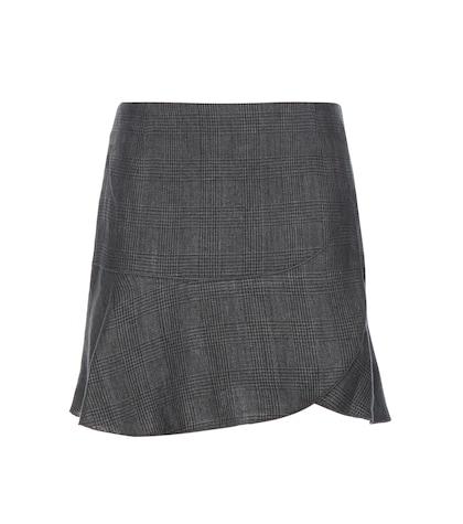 Stella Mccartney Jevil Linen Miniskirt