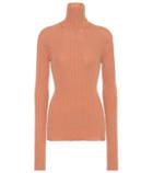 Victoria Beckham Cotton-blend Turtleneck Sweater