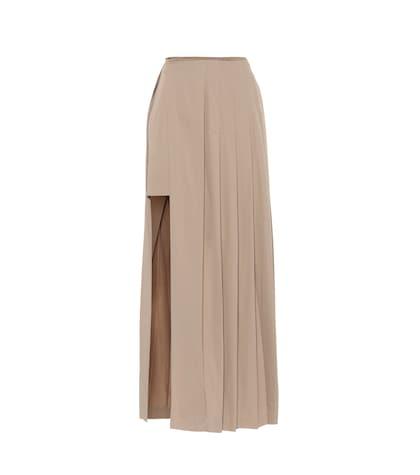 Rokh Pleated Maxi Skirt
