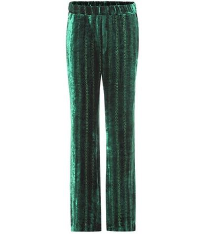 Dorothee Schumacher Smooth Flaunt Velvet Trousers