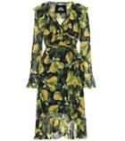 Max Mara Printed Crêpe Minidress