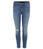 J Brand Mid Rise Capri Cropped Jeans