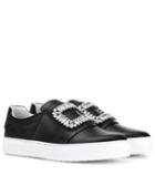 Dodo Bar Or Sneaky Viv Embellished Leather Sneakers