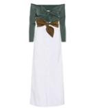 Jacquemus Striped Off-the-shoulder Cotton Dress