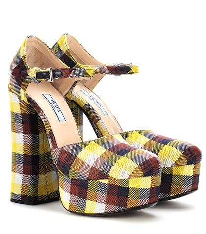 Prada Plateau Pumps