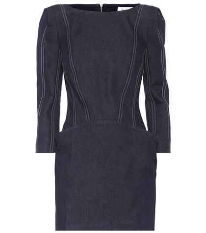 Mugler Denim Minidress
