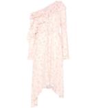 Magda Butrym Saragossa Silk Ruffle Dress
