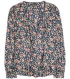 Isabel Marant Ryton Floral-printed Silk Blouse