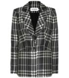 Self-portrait Checked Jacquard Blazer