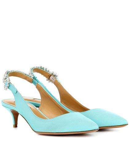 Aquazzura Portrait Of Lady 45 Slingback Pumps