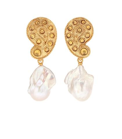 Adidas Originals Baroque Pearl Clip-on Earrings