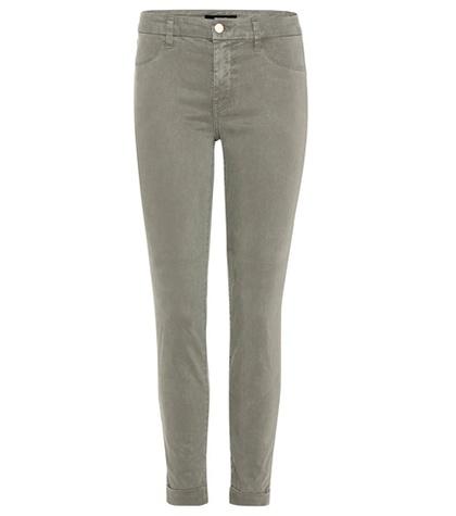The Row Anja Mid-rise Cropped Skinny Trousers
