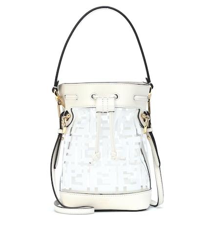 Alexander Mcqueen Mon Trésor Mini Leather Bucket Bag