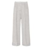 Max Mara Dax Mid-rise Wide-leg Wool Pants