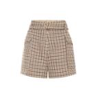 Saint Laurent Lucas High-rise Wool Shorts
