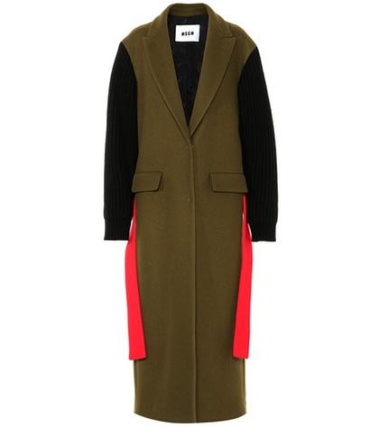 Msgm Wool-blend Coat